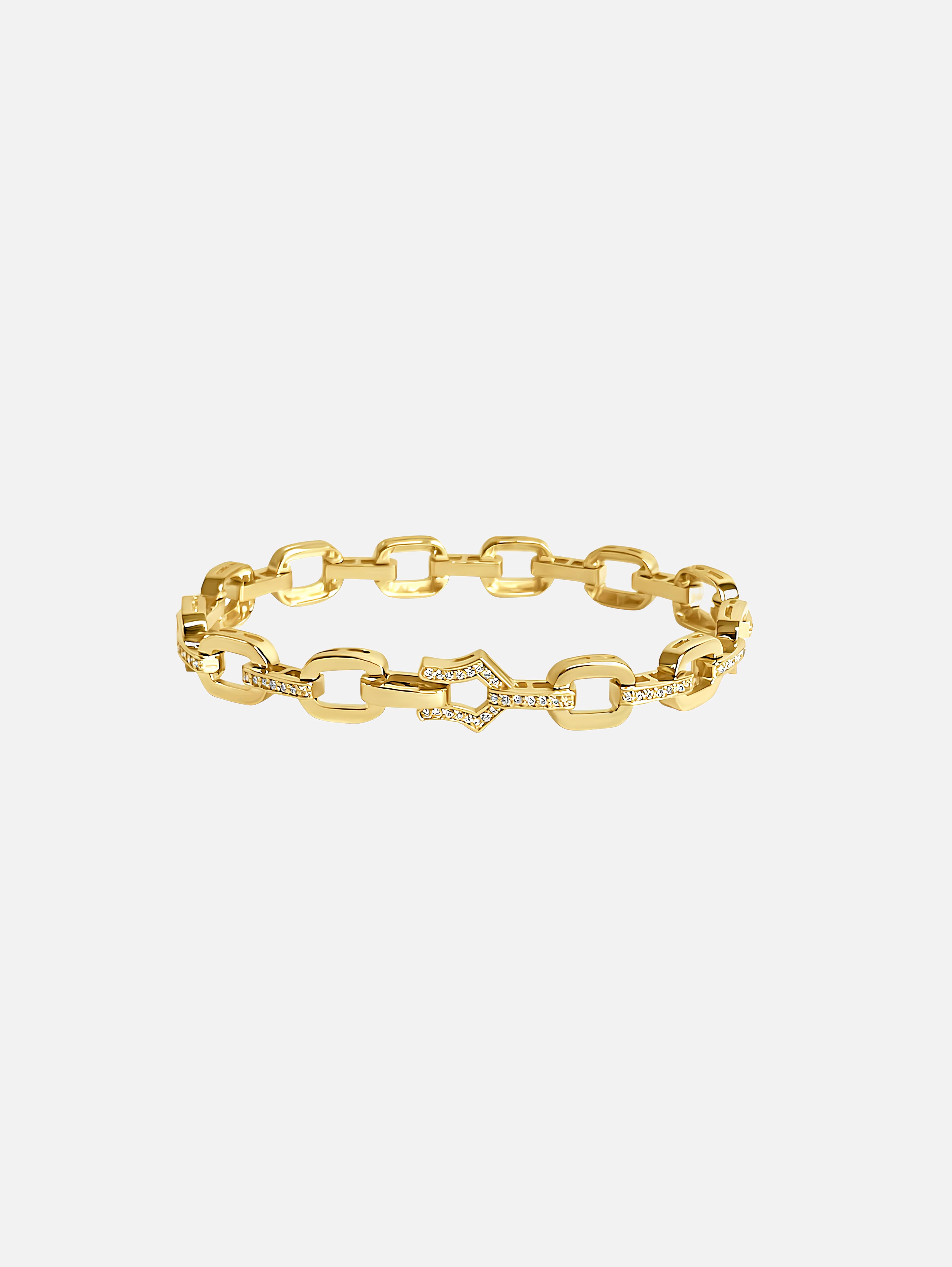 Gilded Link Bracelet