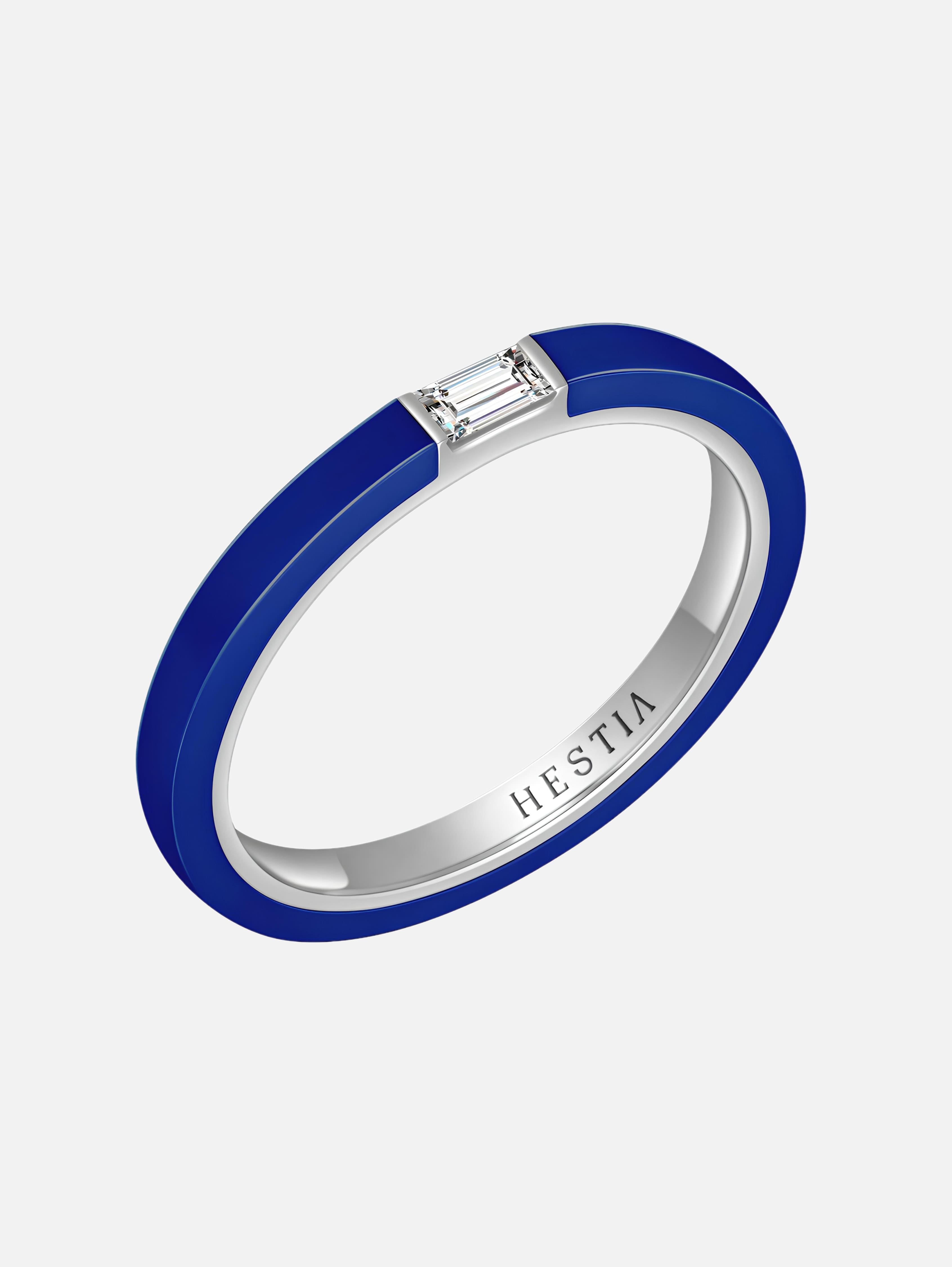 Celestial Blue Spark Ring