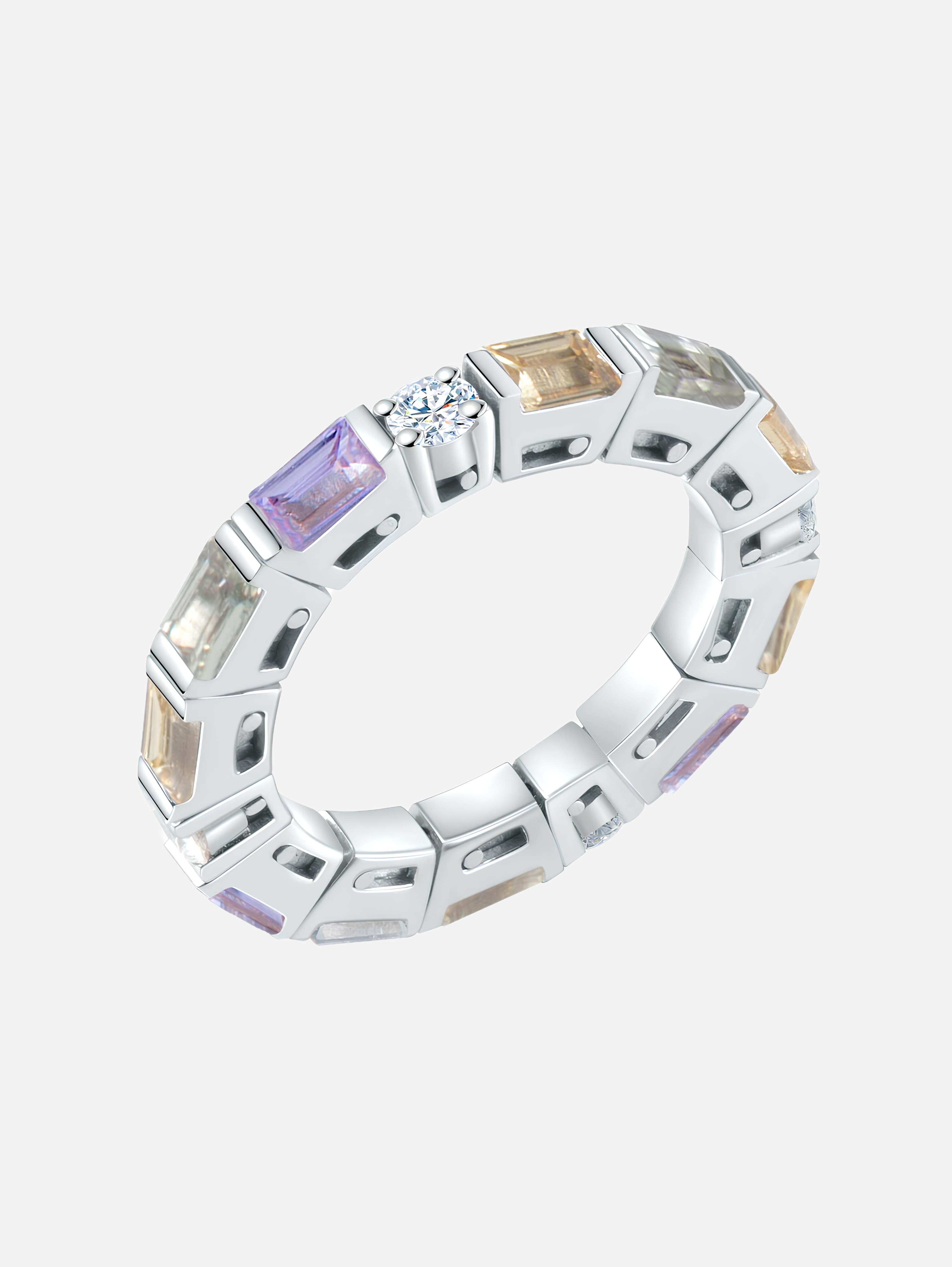 Mosaic Prism Brilliance Ring