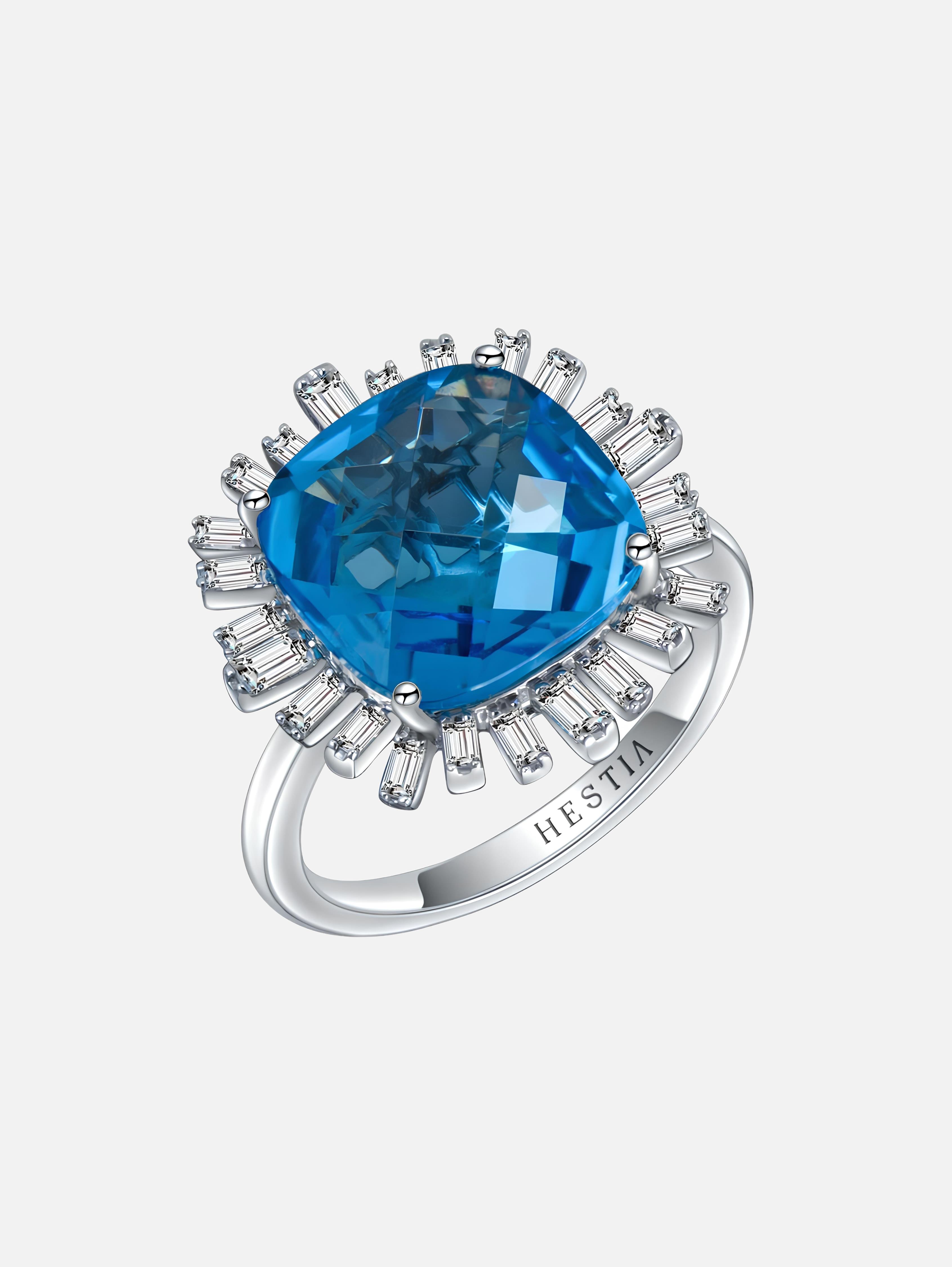 Blue Velvet Heirloom Ring