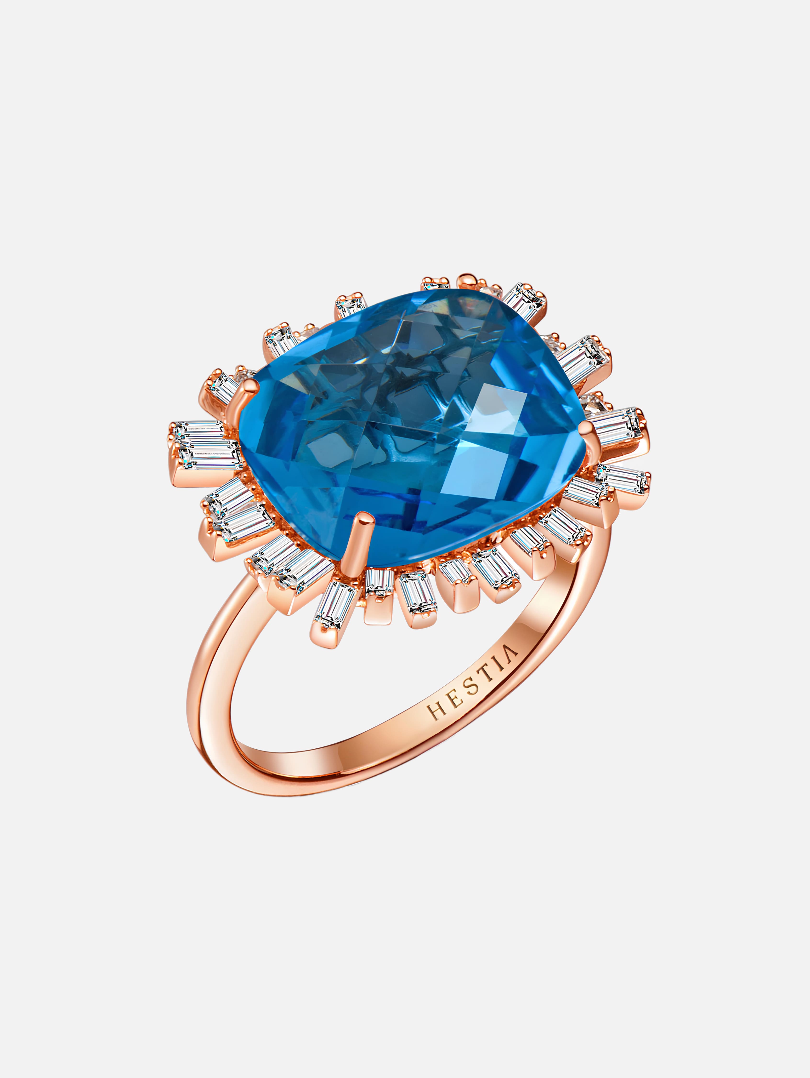 Blue Velvet Heirloom Ring