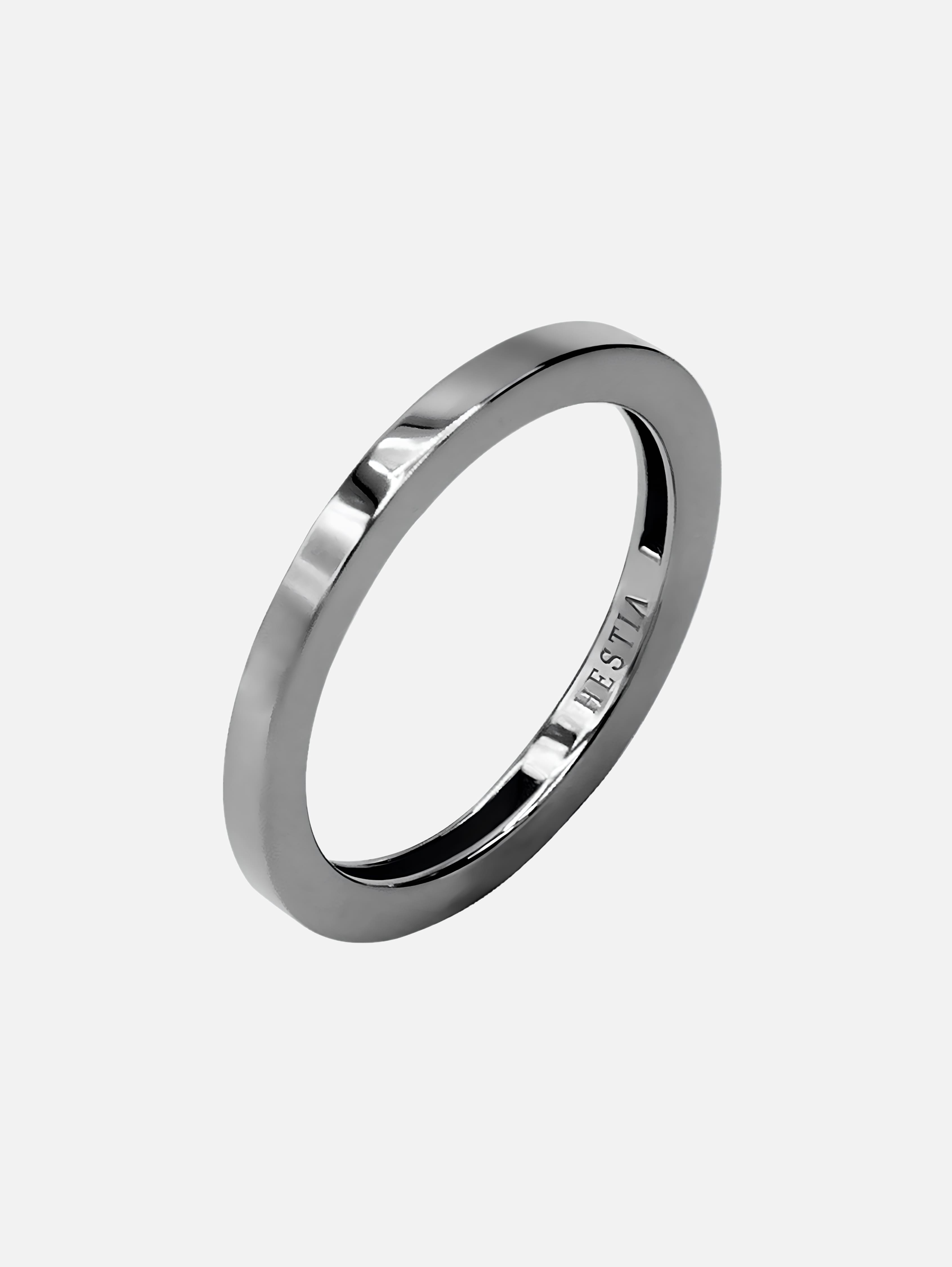 Classic Chrome Clarity Ring