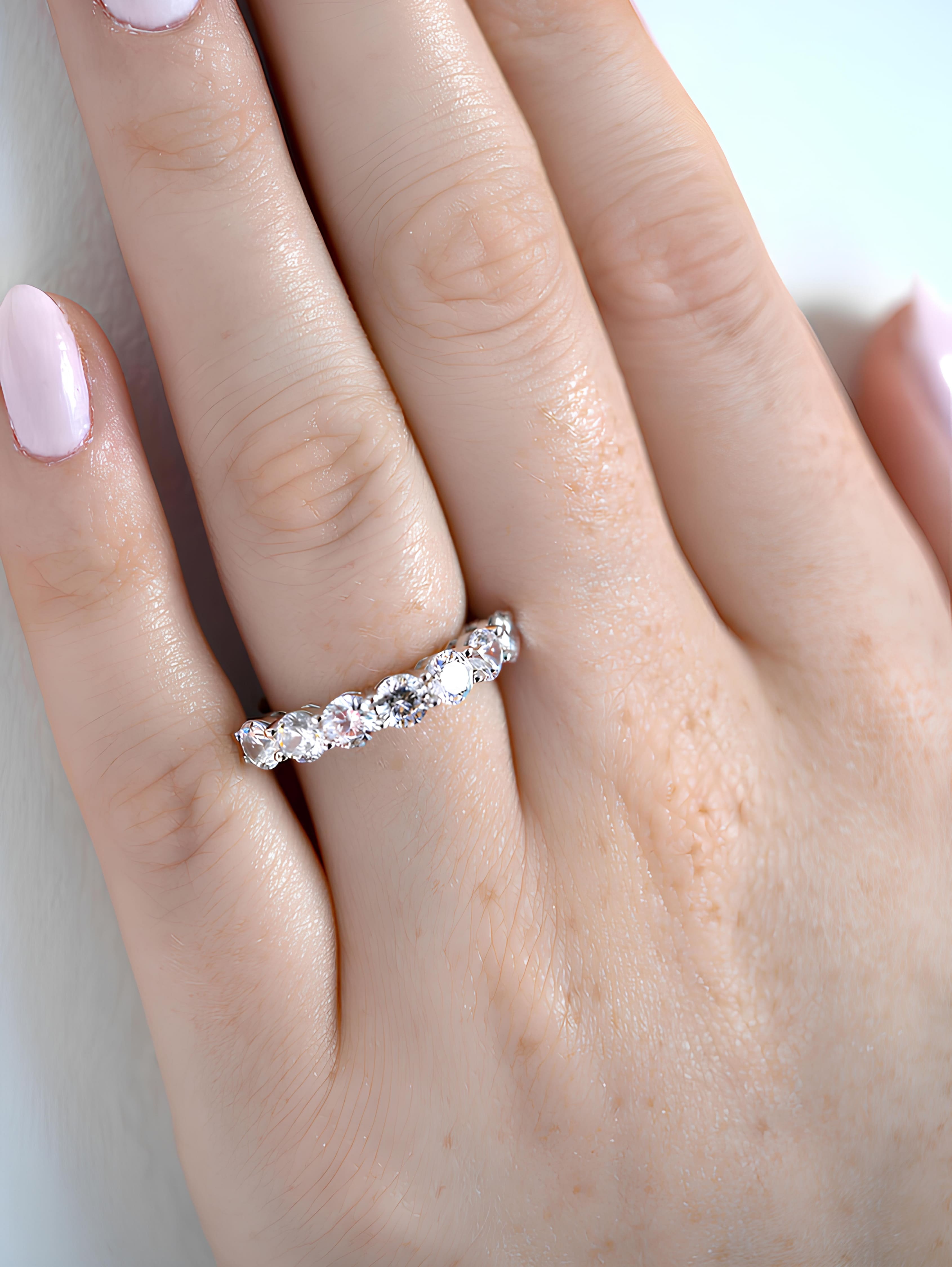 Prism Panache Eternity Ring